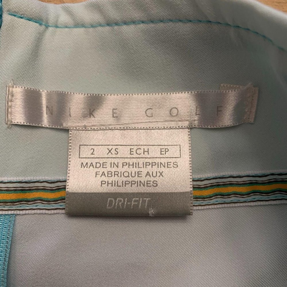 Nike dri fit cropped pants size Xsmall mint green, teal - Picture 11 of 12
